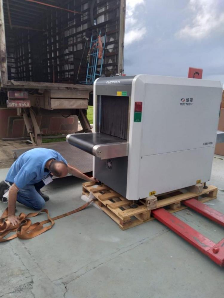 Aeroporto de Tucuruí recebe novos equipamentos de inspeção de malas e passageiros