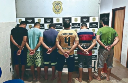 Seis foragidos são presos em Canaã dos Carajás
