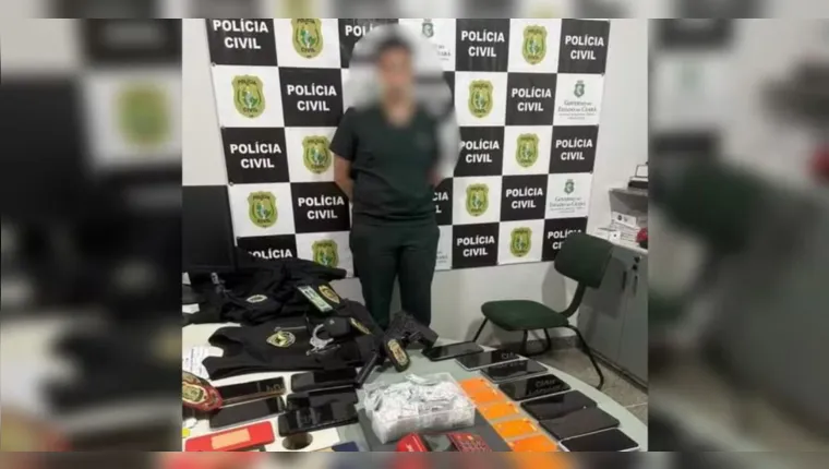 Estudante de medicina é preso após se passar por policial