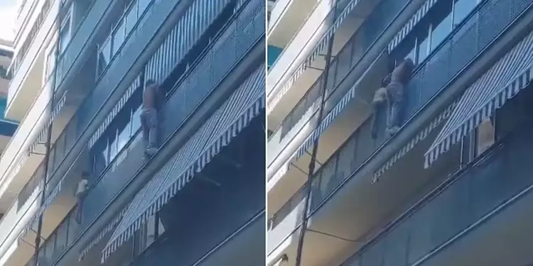 Brasileiro salva criança de cair de prédio na Espanha