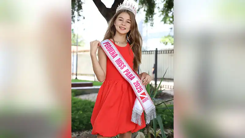 Marabaense disputa título de Pequena Miss Brasil 2025