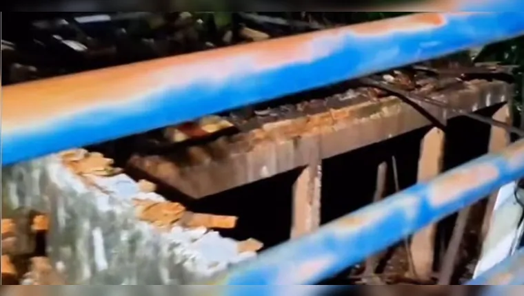 Forte chuva derruba parte de estrutura de boate em Tucuruí