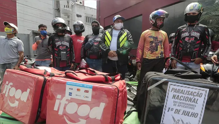 Entregadores de app podem entrar em greve geral em todo o Brasil