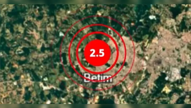 Tremor de terra de magnitude 2,5 é sentido em cidade do Brasil