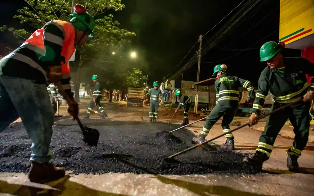 Operação Buraco Zero tem um avanço significativo nos 100 dias de governo