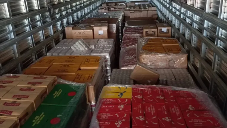 Mais de 10 mil garrafas de bebidas são apreendidas no Pará