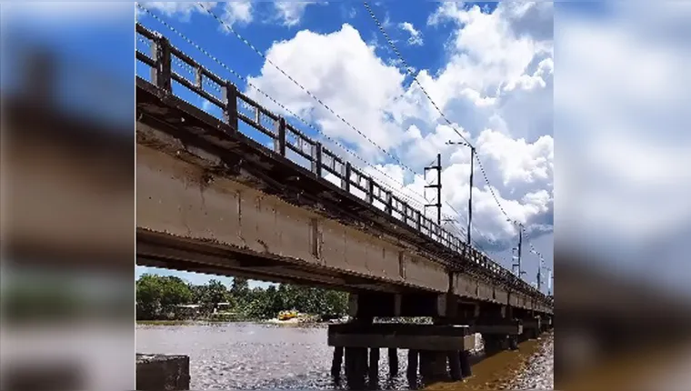 Prefeito de Belém desmente risco de queda da ponte de Mosqueiro, na região metropolitana