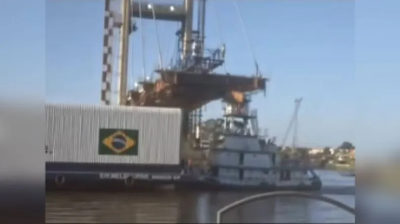 Colisão de rebocador com ponte em Belém pode ter sido proposital