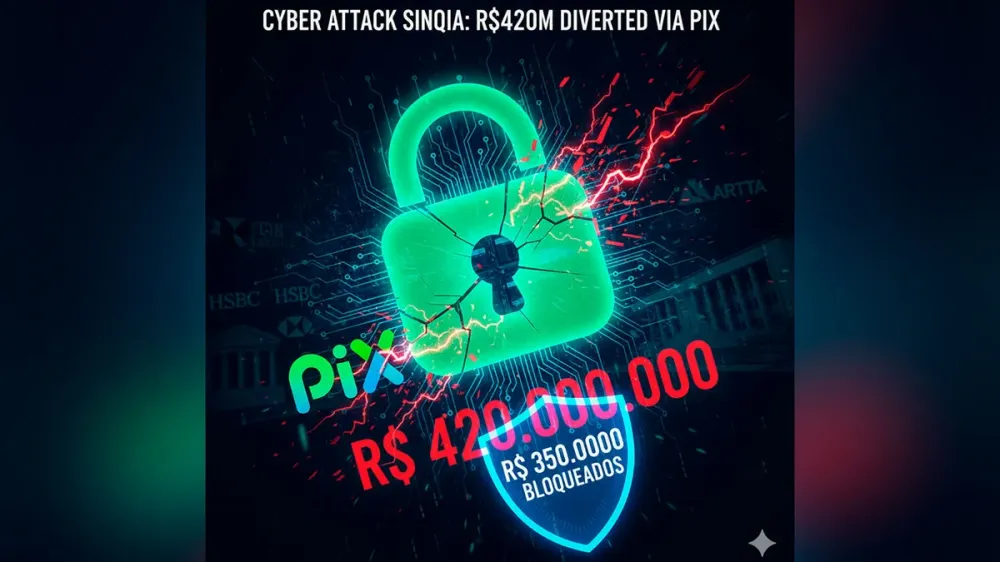 Hackers invadem sistema do Pix e desviam R$ 420 milhões