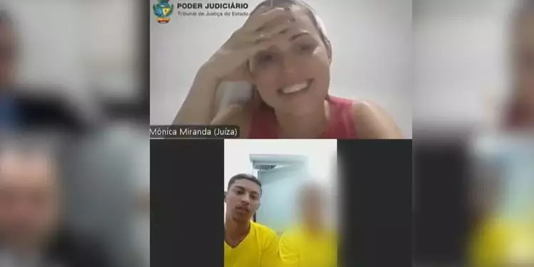 VÍDEO: juíza se surpreende ao reencontrar preso em audiência de custódia: 'Você aqui de novo?'
