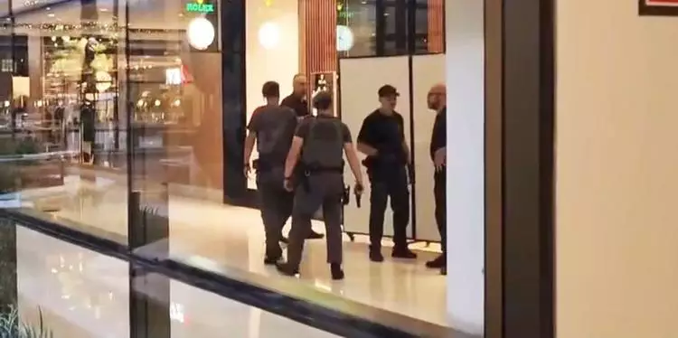 Joalheria é alvo de assalto em shopping; sete suspeitos são presos