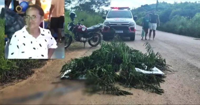 Roupa prende em roda de moto, mulher cai e morre em Parauapebas