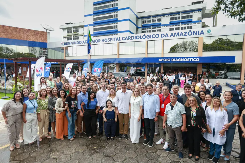 Governo do Pará entrega nova Emergência Cardiológica e UTI Neonatal no HC, e anuncia ampliação de serviços