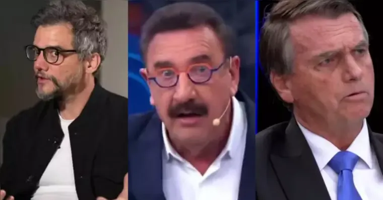 Ratinho critica Wagner Moura por fala sobre Bolsonaro: “Cala boca”
