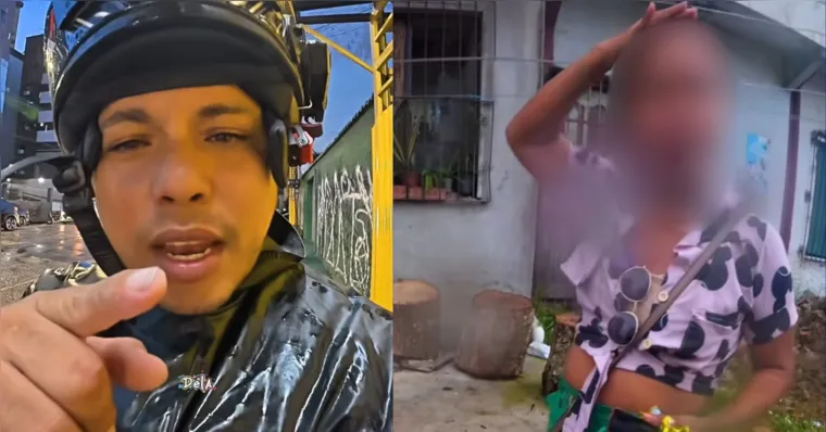 Vídeo: motociclista expõe passageira por calote de R$ 17