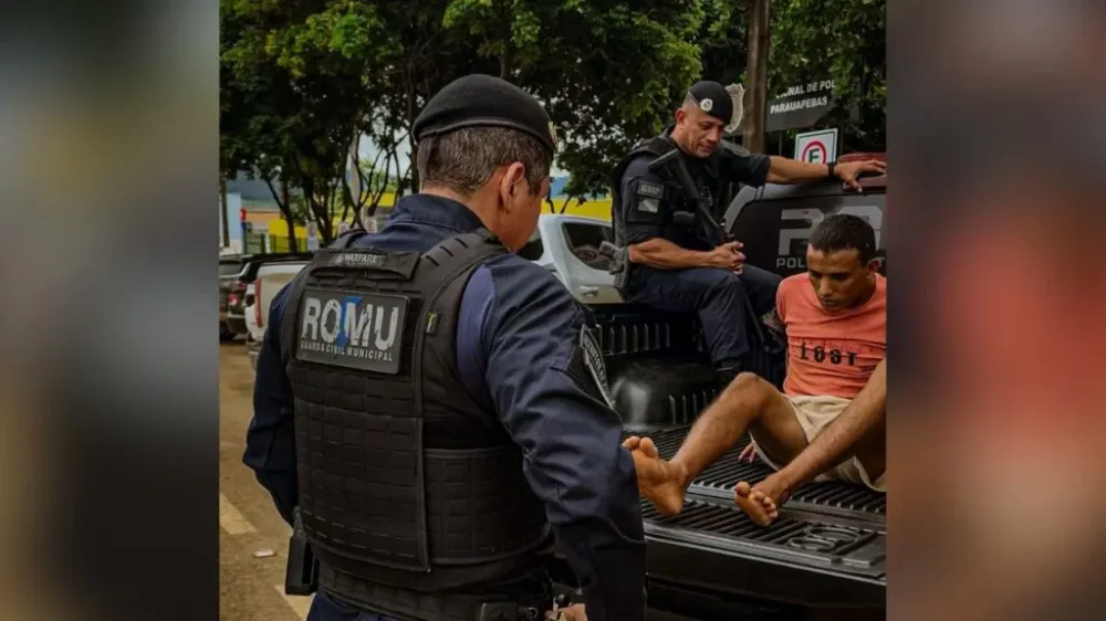 Jovem é amarrado por populares após tentar furtar moto em Parauapebas