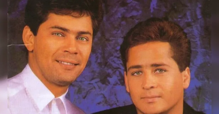 Imagem rara de Leandro e Leonardo emociona fãs ao relembrar sua história comovente. | Reprodução