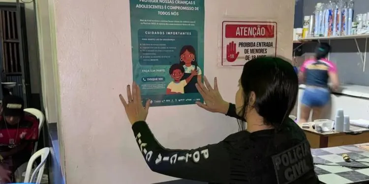PC realiza ações de combate ao abuso e exploração sexual infantil no Pará durante Maio Laranja