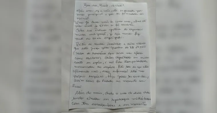 Deolane Bezerra escreve carta após segunda prisão: “A mãe está enjaulada”