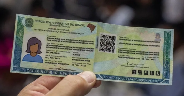 Com a Nova Carteira de Identidade Nacional (CIN), é possível acessar oito países da América do Sul usando apenas esse documento. | Foto: Divulgação/Governo Federal