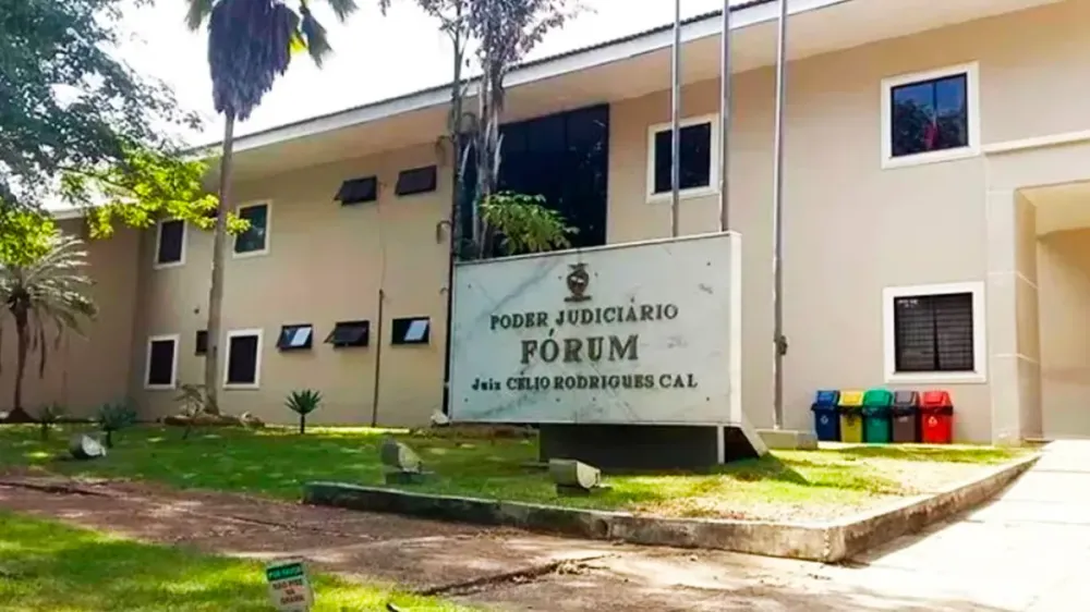 Fórum da Comarca de Parauapebas, onde o Conselho de Sentença se reuniu para condenar o acusado por homicídio qualificado. | Reprodução