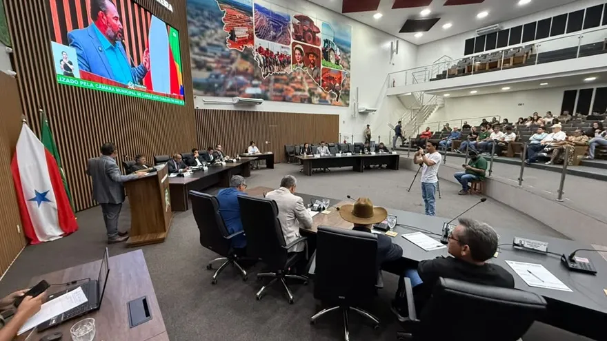 Câmara de Canaã dos Carajás debate infraestrutura e homenagens em sessão ordinária