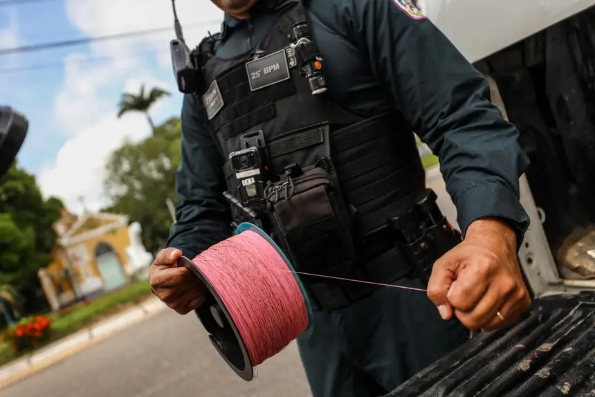 Segup intensifica combate ao uso de linhas cortantes durante as férias escolares