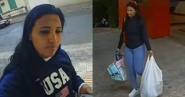 Vídeo mostra suspeita de matar casal de idosos sendo presa