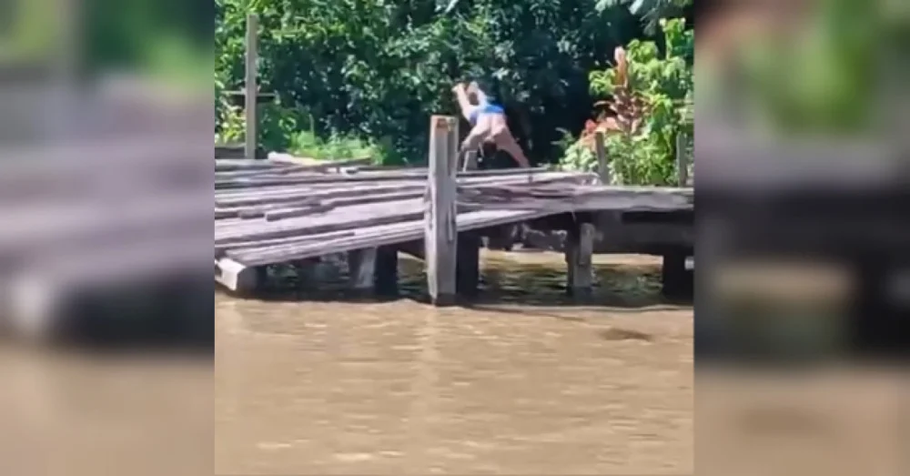 Homem é atingido por lancha enquanto nadava em rio do Pará; familiar atualiza estado de saúde