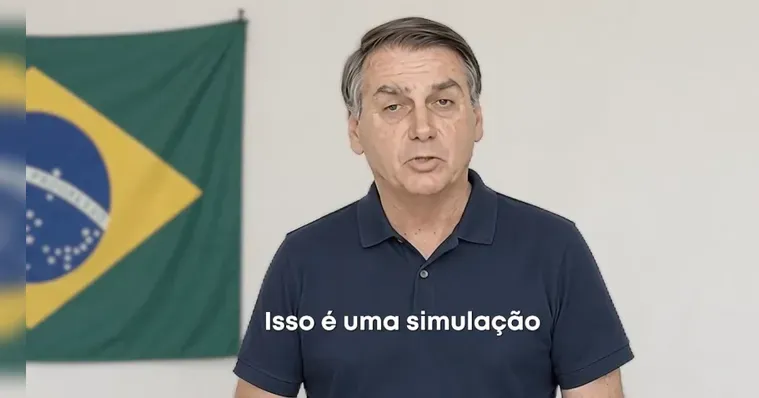 Defesa de Bolsonaro nega aval para vídeo com IA do PL