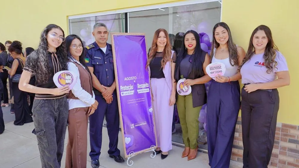 Parauapebas lança Agosto Lilás e fortalece a rede de proteção à mulher