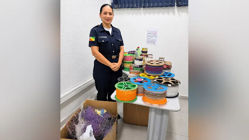 Quarenta rolos de linhas cortantes de pipas são apreendidos em Parauapebas