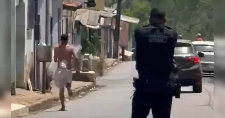 O custodiado aproveitou que estava no hospital para fugir, mas acabou alcançado | Divulgação