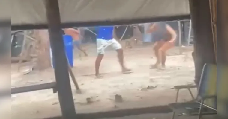 Tudo começou devido uma discussão entre marido e mulher por causa de uma partida de domin | Divulgação/@portalgiroitaituba