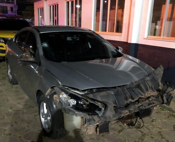 Motorista atropela grupo de motociclistas no Santa Mônica