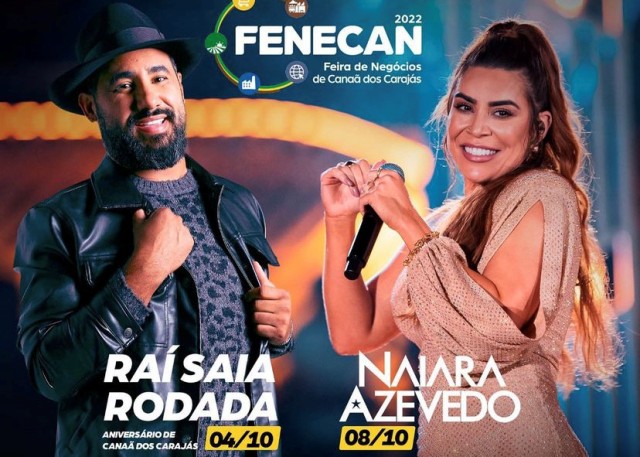 Com show de Raí Saia Rodada, Fenecan começa nesta terça-feira (4)