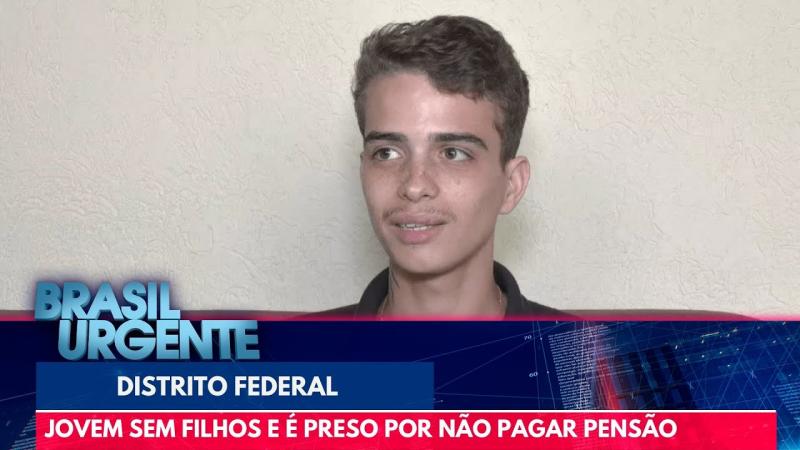 Jovem sem filhos e é preso por não pagar pensão