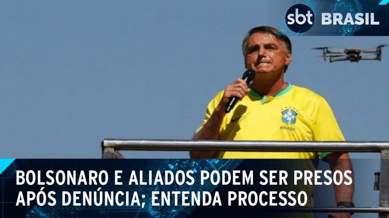 Bolsonaro pode ser preso? Veja próximos passos após denúncia da PGR