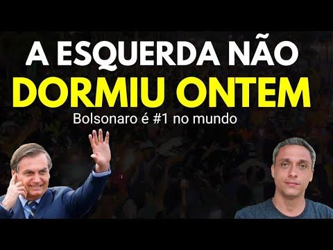 Bolsonaro é o presidente com maior apoio popular no mundo hoje
