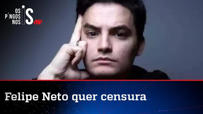 Felipe Neto zomba de censura à Jovem Pan e toma resposta à altura